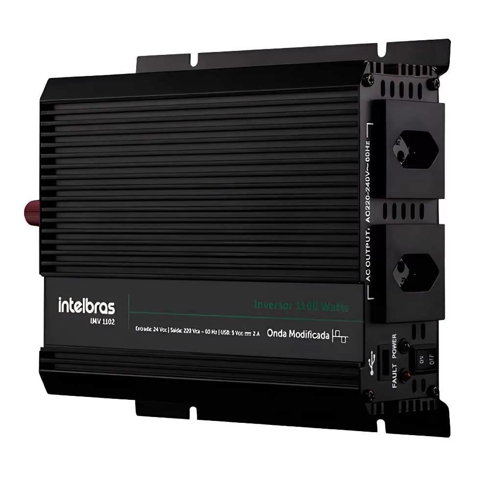 INVERSOR DE TENSAO MODIFICADA 1100W 24VCC P/220VAC IMV 1102