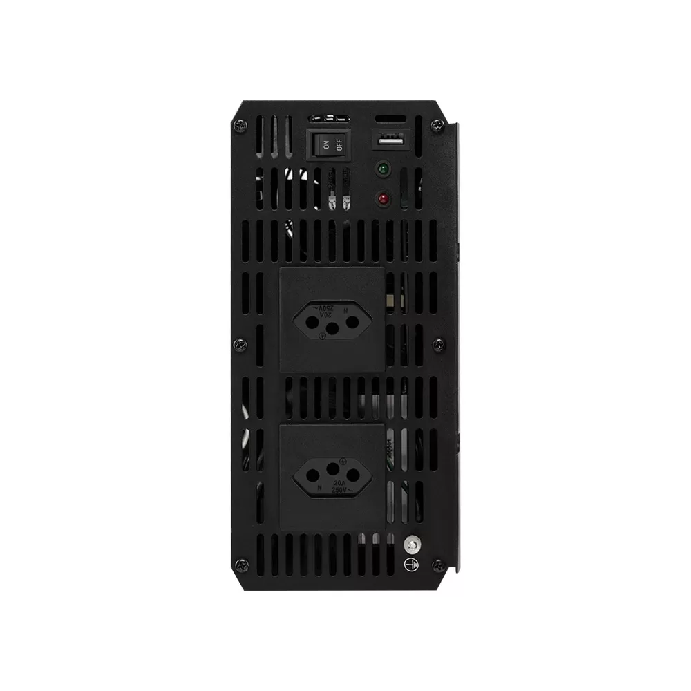 INVERSOR DE TENSAO SENOIDAL 1500W 24VCC 220VAC ISV1502