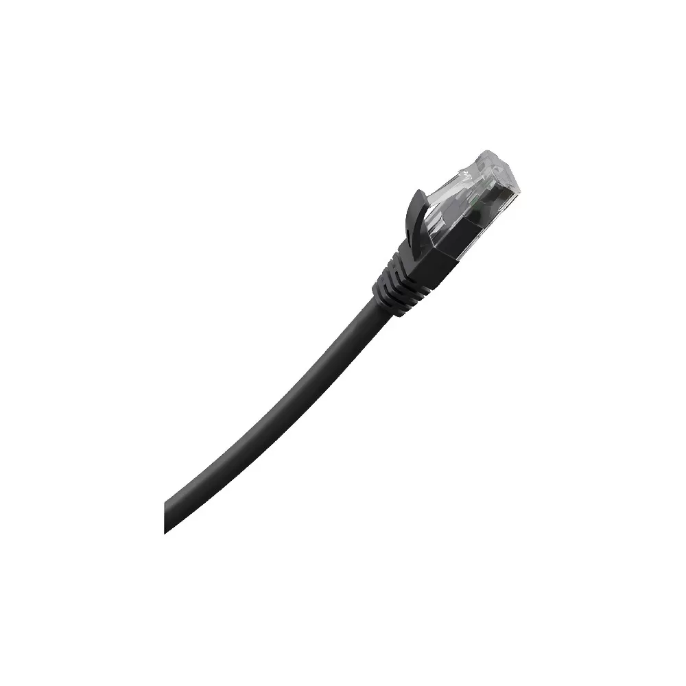 PATCH CORD IMPACT LAN UTP CAT.5E 4P-2,0M PRETO