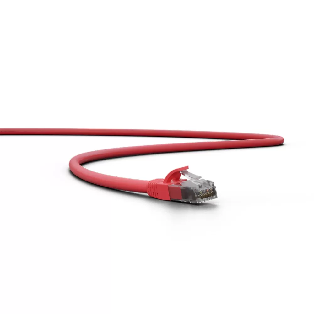 PATCH CORD IMPACT GIGA U/UTP CAT.6 4P-1,5M LSZH VERMELHO