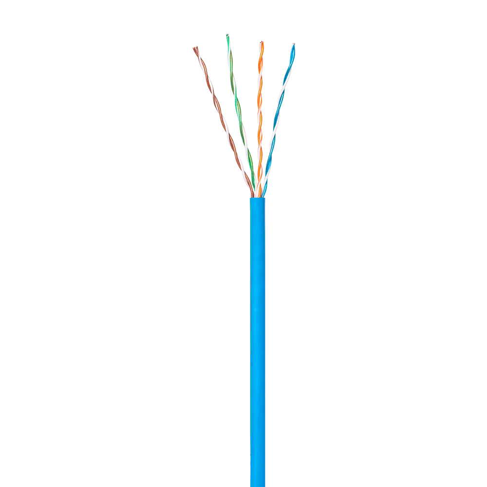 CABO U/UTP CAT.5E 4PX24AWG CM 100M IMPACT LAN IL5CMAZ AZUL